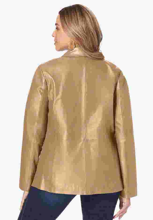 Leather Blazer image number 1