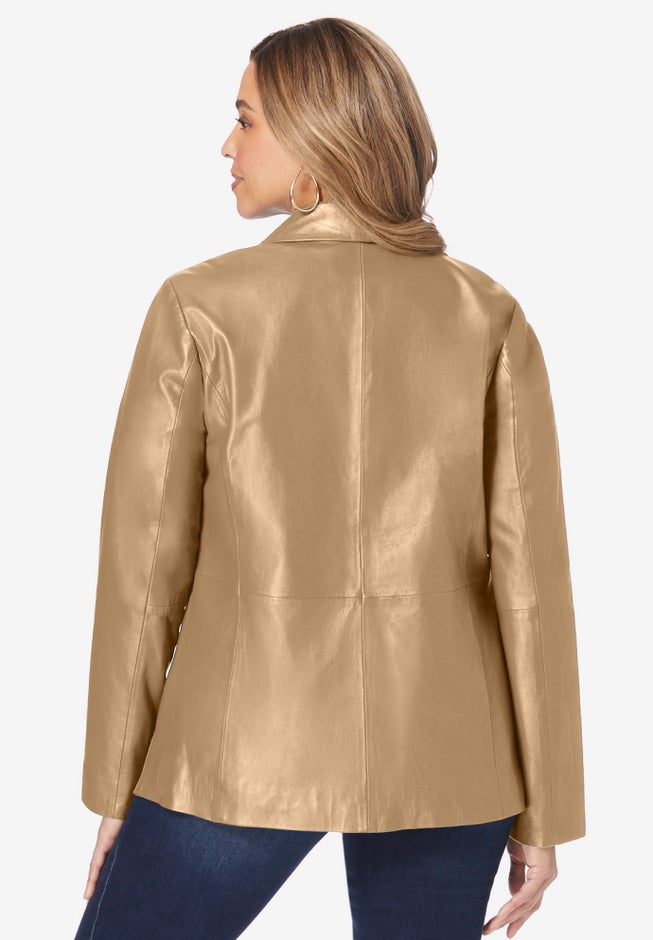 Leather Blazer image number 1