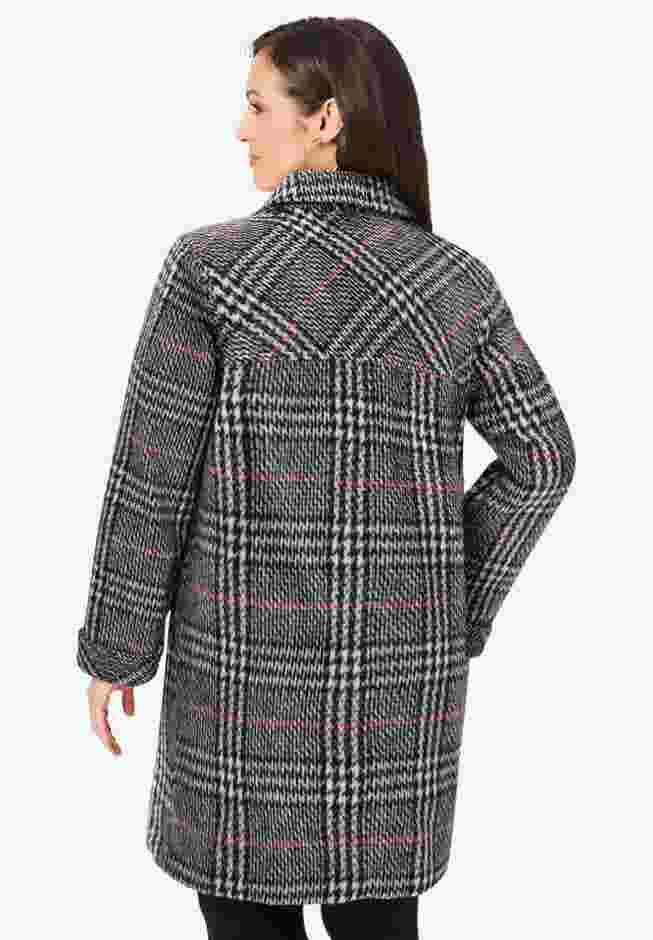 Hooded Toggle Wool Coat image number 1