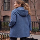 Hooded Toggle Wool Coat image number 1