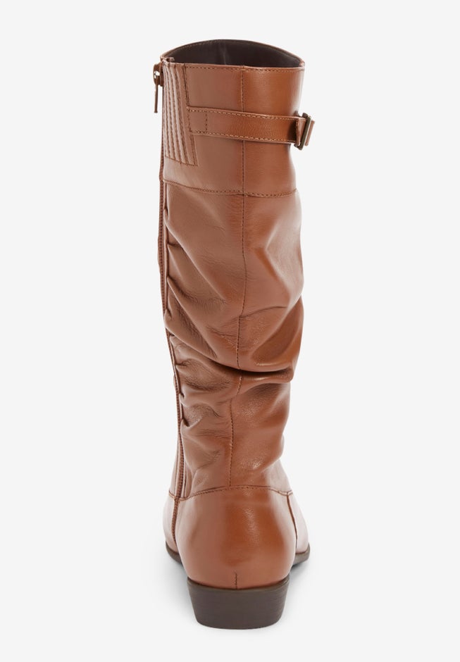 The Monica Wide Calf Leather Boot image number 1