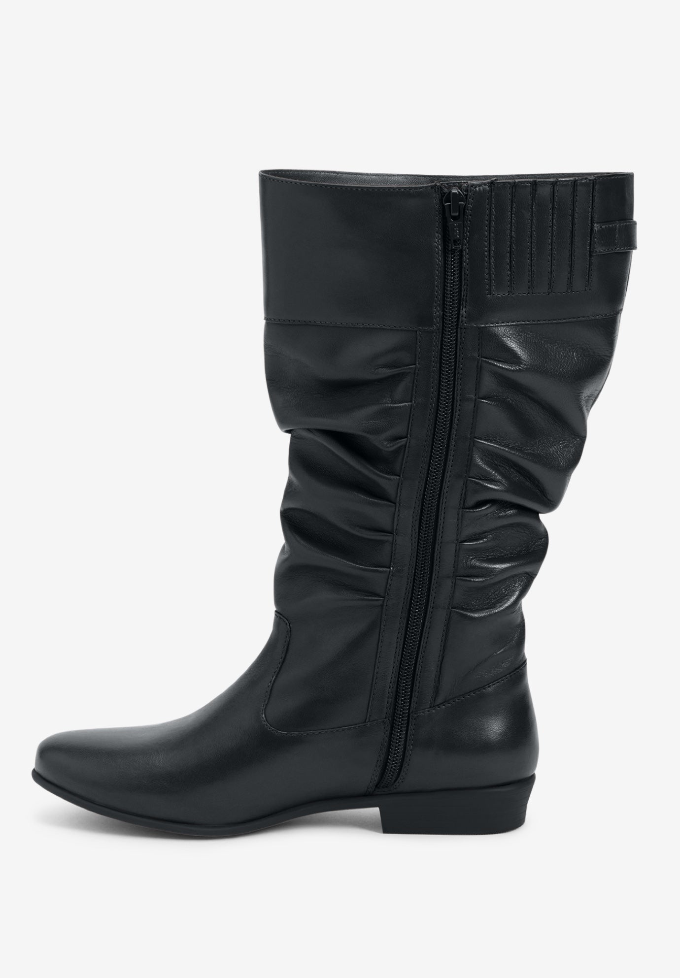 The Monica Wide Calf Leather Boot image number 3