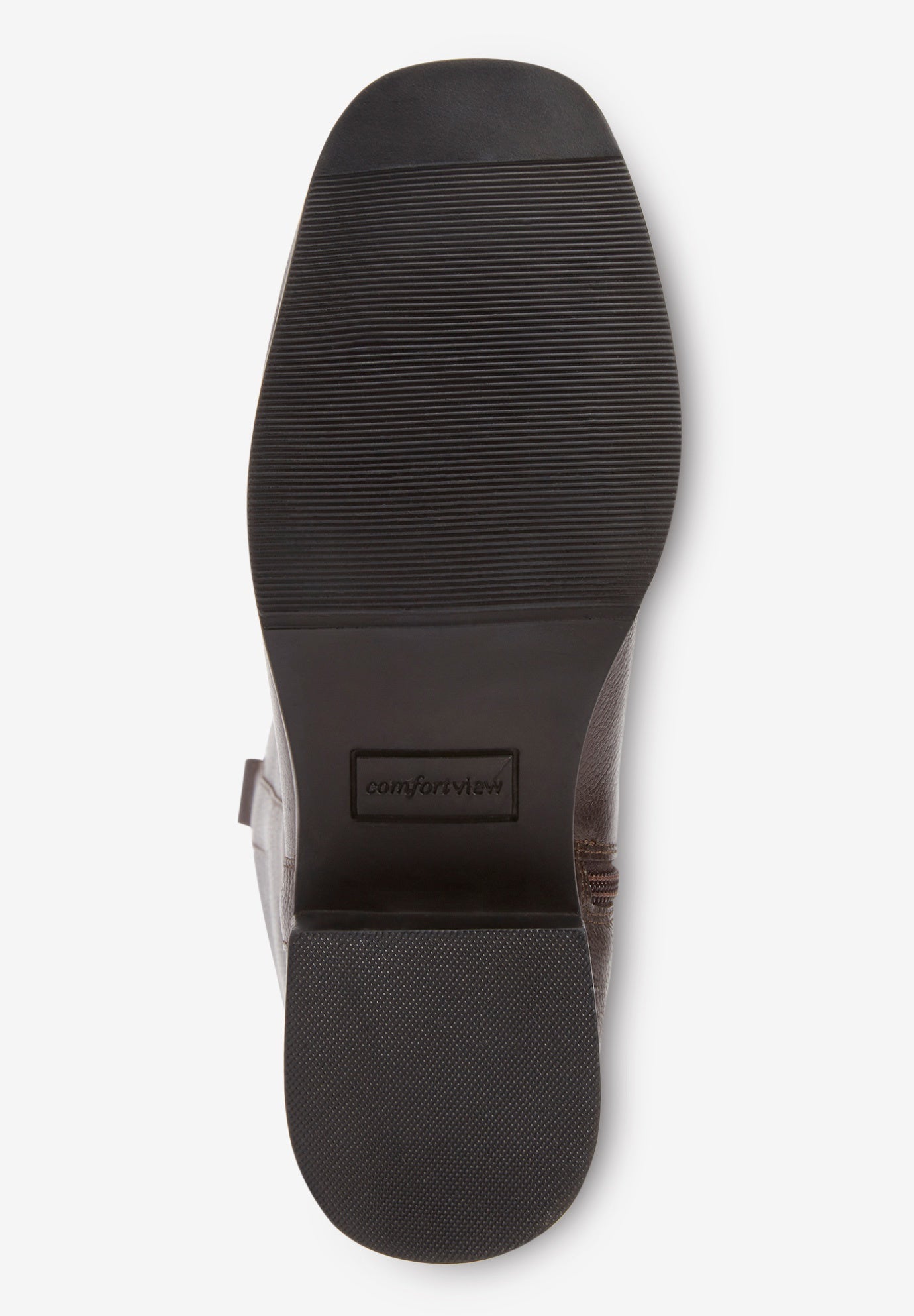 The Donna Tall Wide Calf Leather Boot By Comfortview image number 2