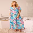 V-NECK SHORT SLEEVE MAXI LOUNGER image number null