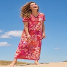 V-Neck Short Sleeve Maxi Lounger image number null
