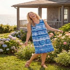 Trapeze V-Neck Short Lounger image number null
