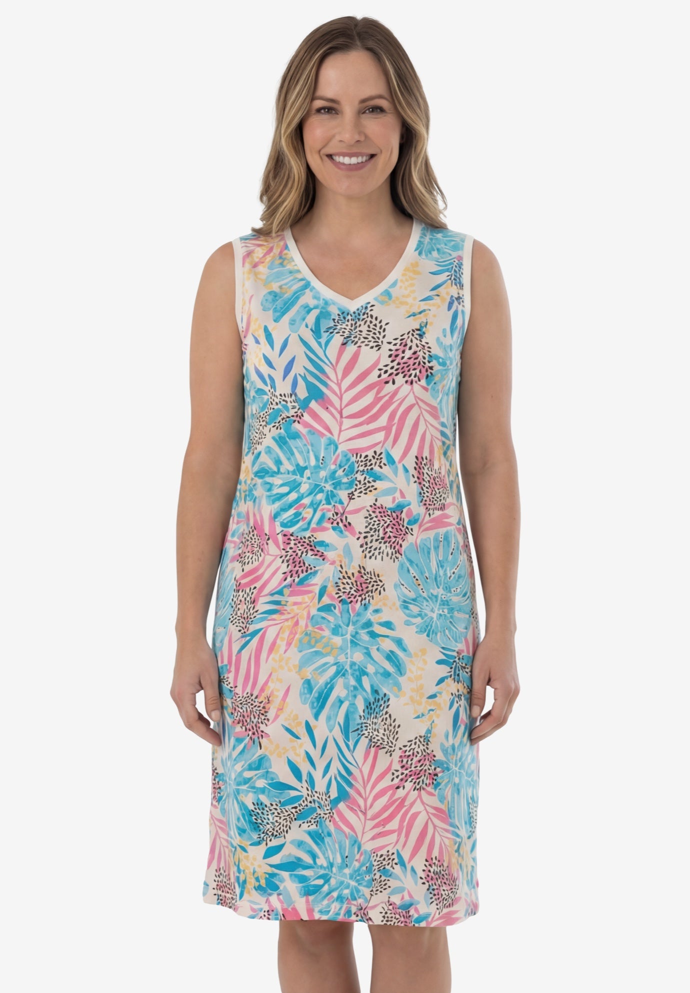 Trapeze V-Neck Short Lounger image number 0