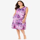 Trapeze V-Neck Short Lounger image number null