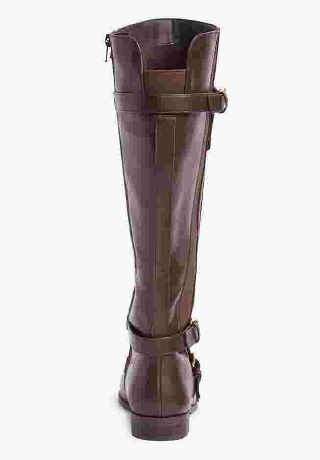 The Whitley Tall Wide Calf Boot By Comfortview image number 1