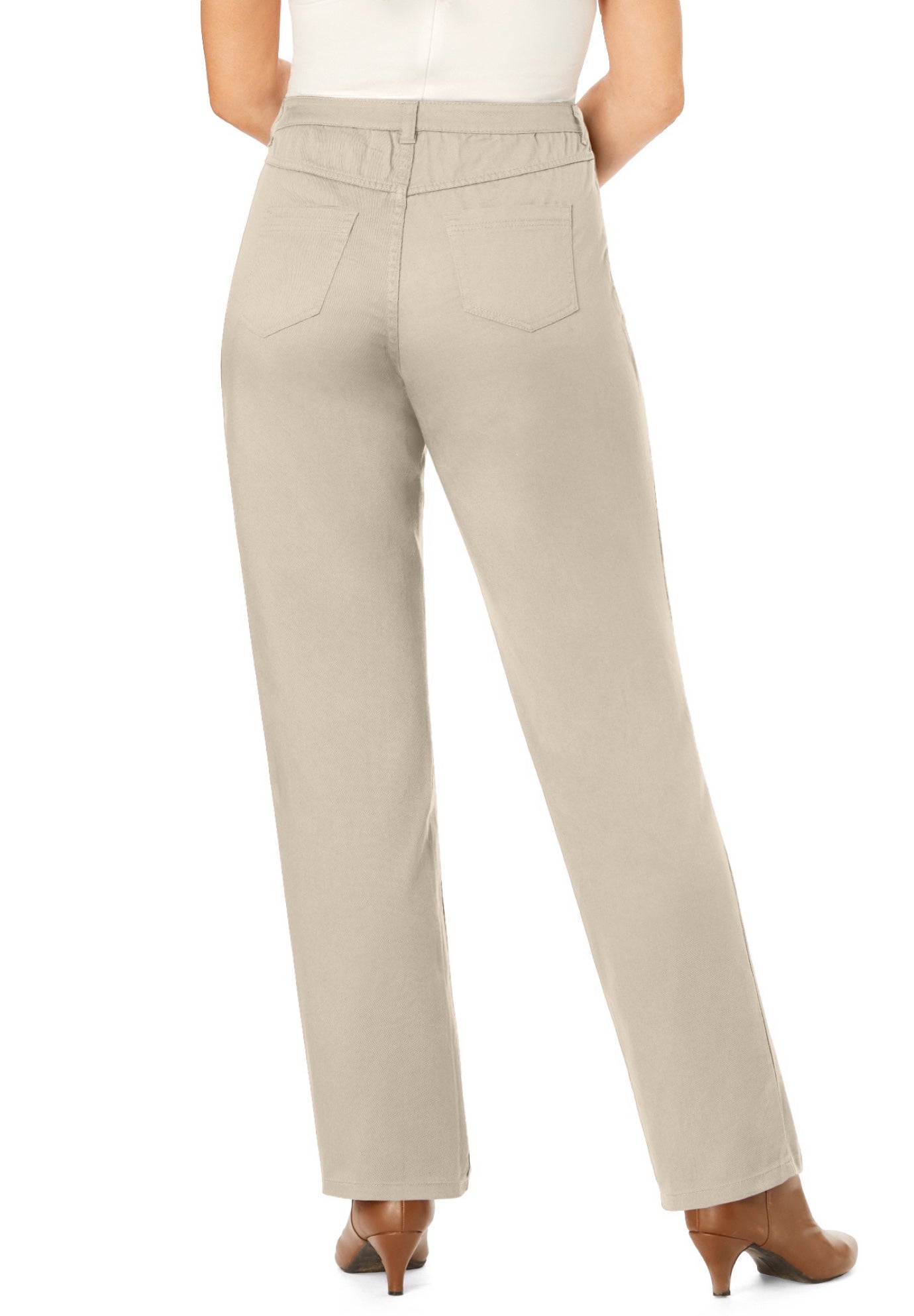 Perfect Relaxed All-Cotton Denim Five-Pocket Jeans image number 1