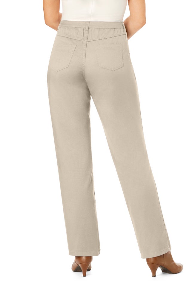 Perfect Relaxed All-Cotton Denim Five-Pocket Jeans image number 1