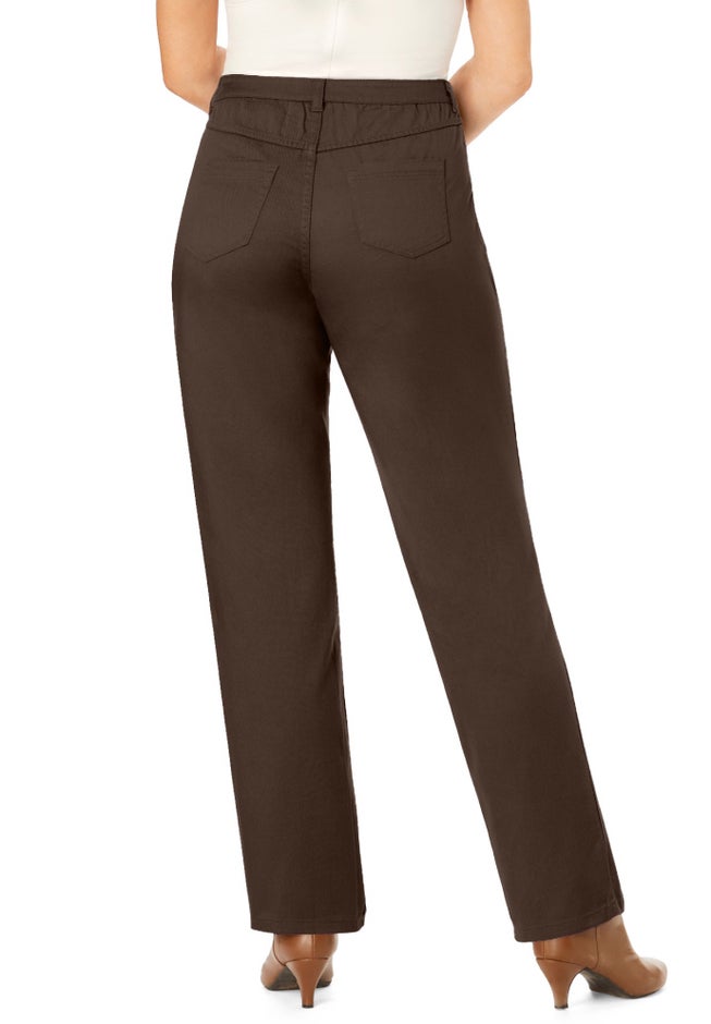 Perfect Relaxed All-Cotton Denim Five-Pocket Jeans image number 1