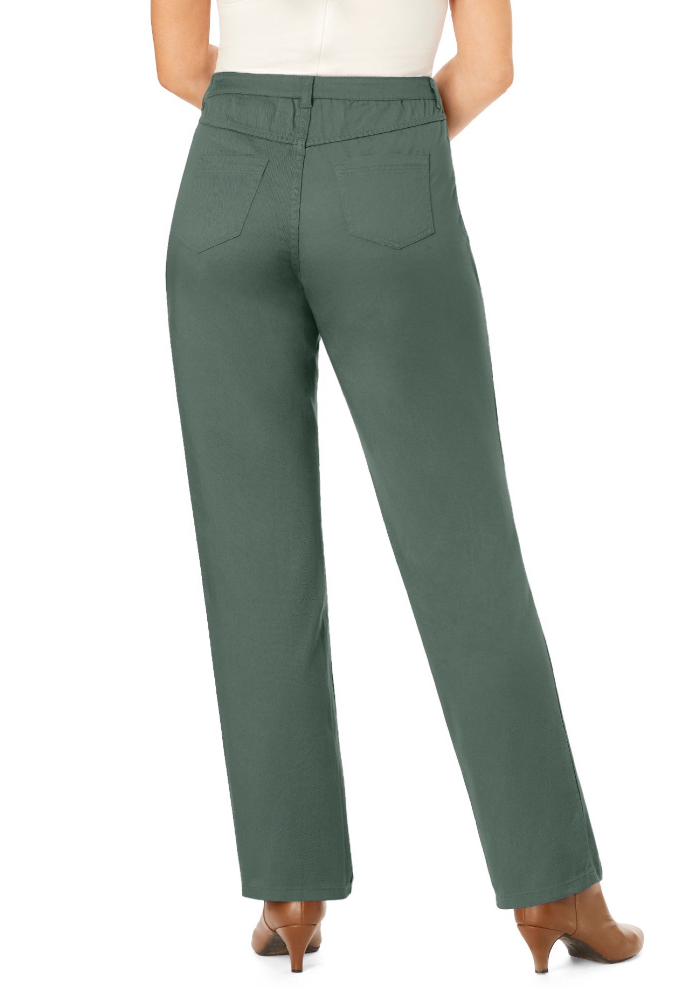 Perfect Relaxed All-Cotton Denim Five-Pocket Jeans image number 1