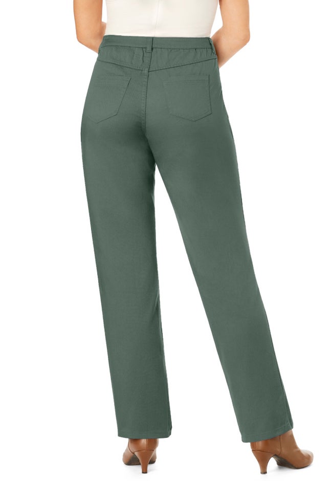 Perfect Relaxed All-Cotton Denim Five-Pocket Jeans image number 1