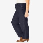 Perfect Relaxed All-Cotton Denim Five-Pocket Jeans image number null