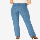 Perfect Relaxed All-Cotton Denim Five-Pocket Jeans image number null