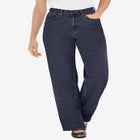 Perfect Relaxed All-Cotton Denim Five-Pocket Jeans image number null