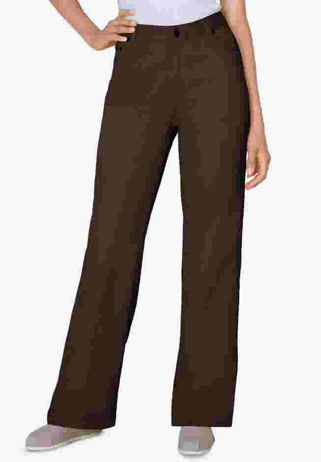 Perfect Relaxed All-Cotton Denim Five-Pocket Jeans image number 0