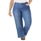 Perfect Relaxed All-Cotton Denim Five-Pocket Jeans image number null
