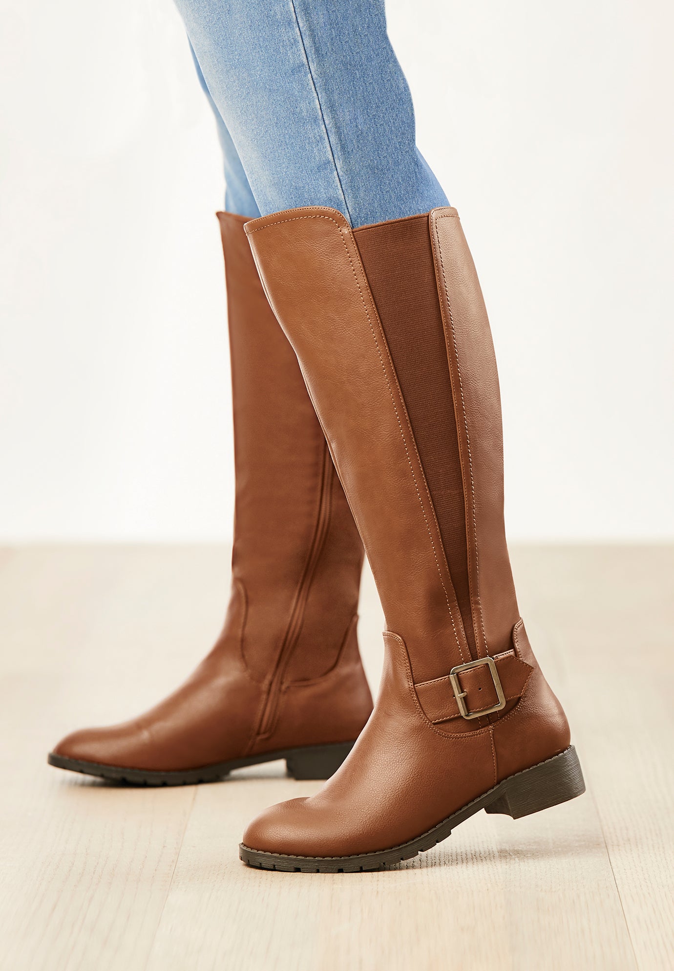 The Milan Tall Wide Calf Boot By Comfortview image number 10