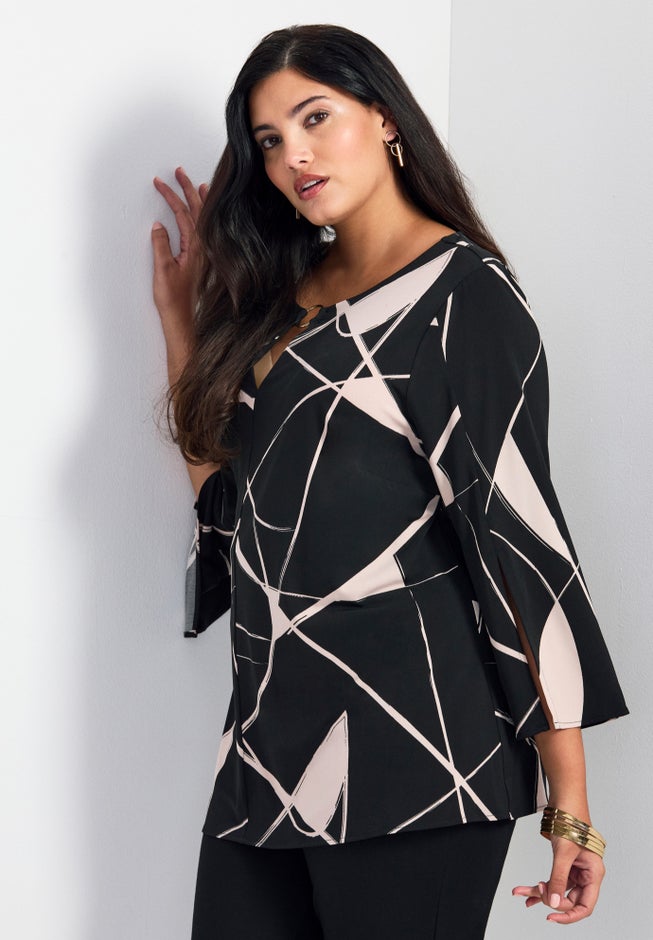 Audrey Ring Detail Top image number 2