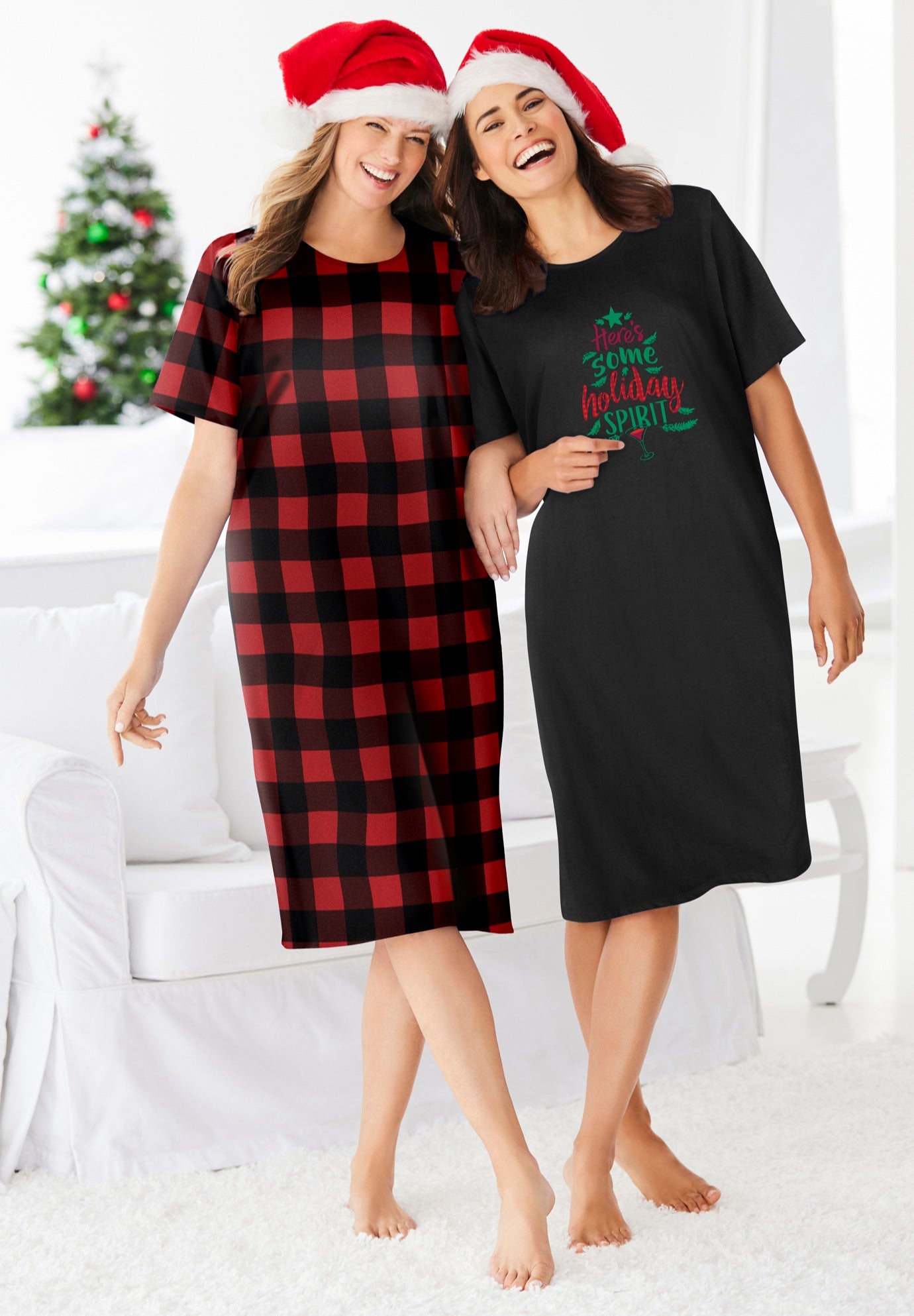 2-Pack Short-Sleeve Sleepshirt image number 4