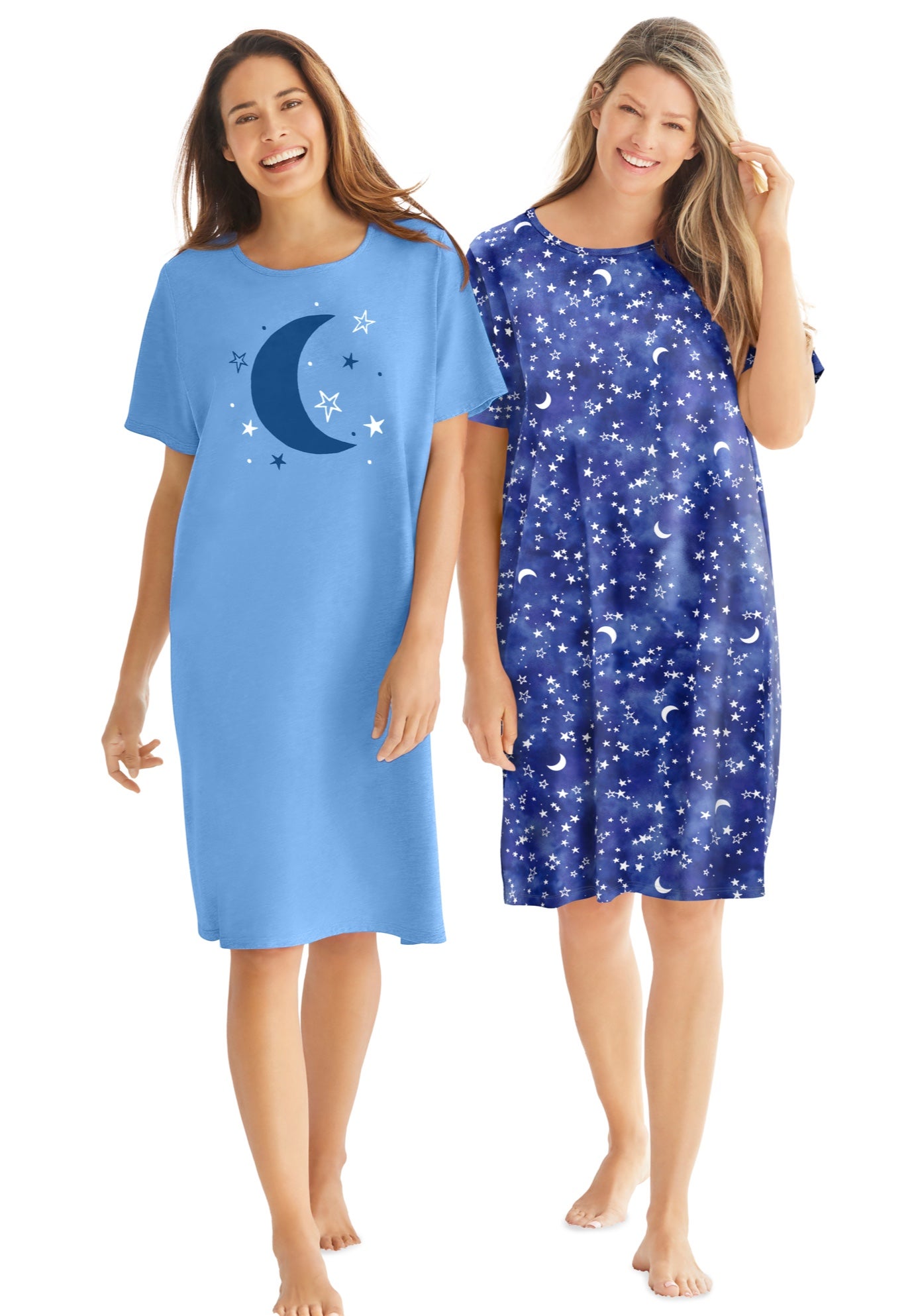 2-Pack Short-Sleeve Sleepshirt image number 0