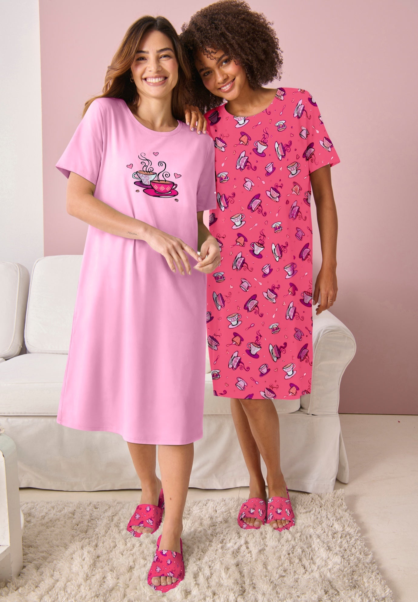 2-Pack Short-Sleeve Sleepshirt image number 0