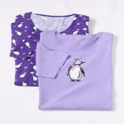 2-Pack Short-Sleeve Sleepshirt image number null