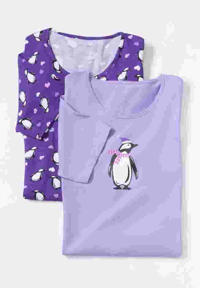 2-Pack Short-Sleeve Sleepshirt image number 3
