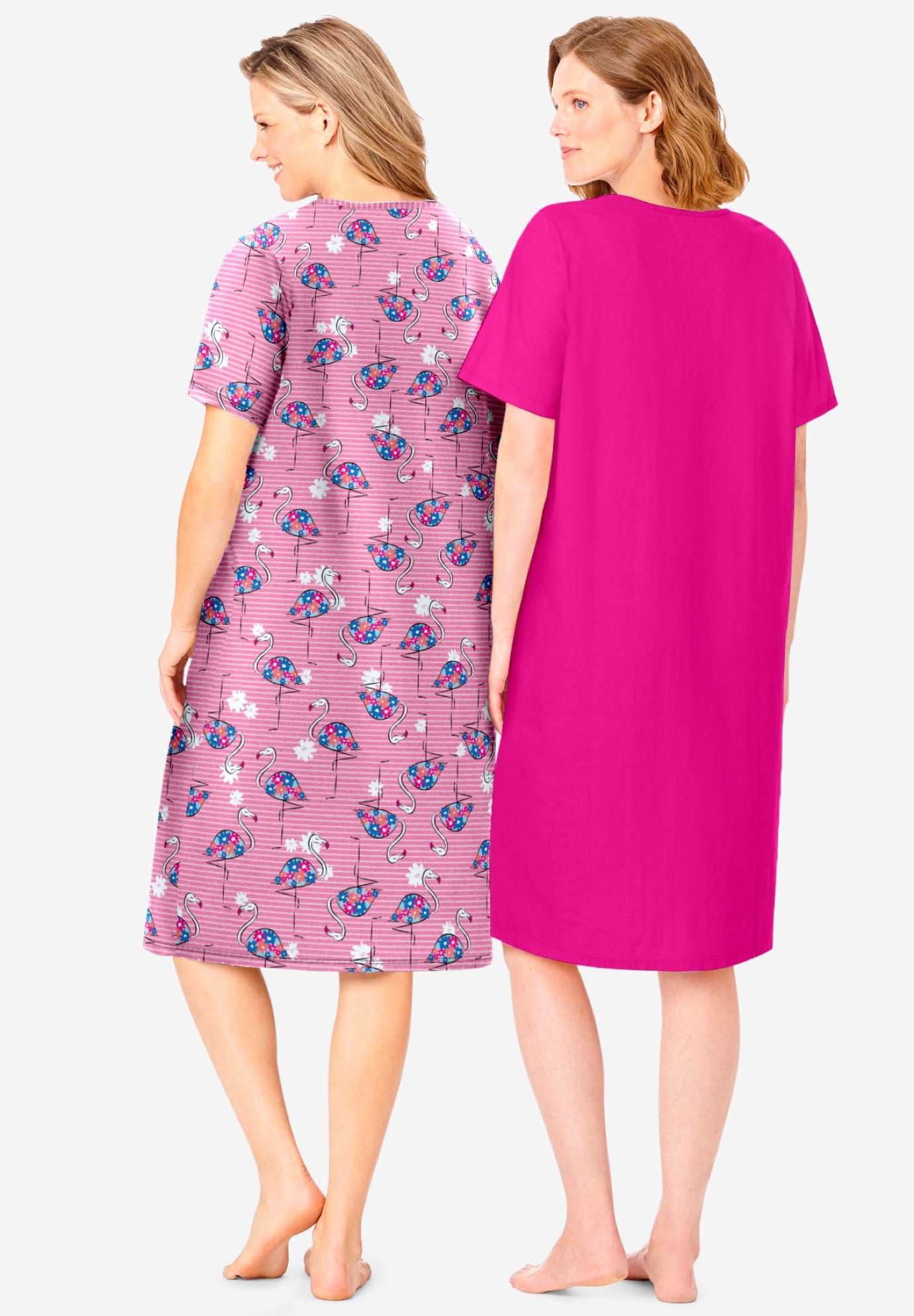 2-Pack Short-Sleeve Sleepshirt image number 1