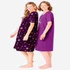 2-Pack Short-Sleeve Sleepshirt image number 2