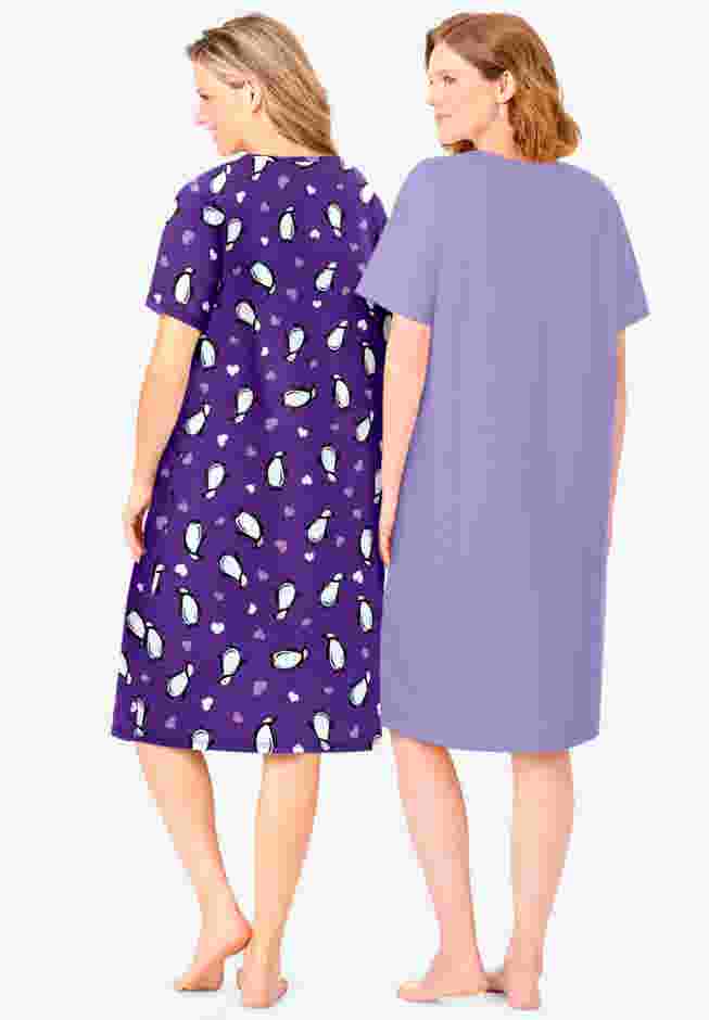 2-Pack Short-Sleeve Sleepshirt image number 1