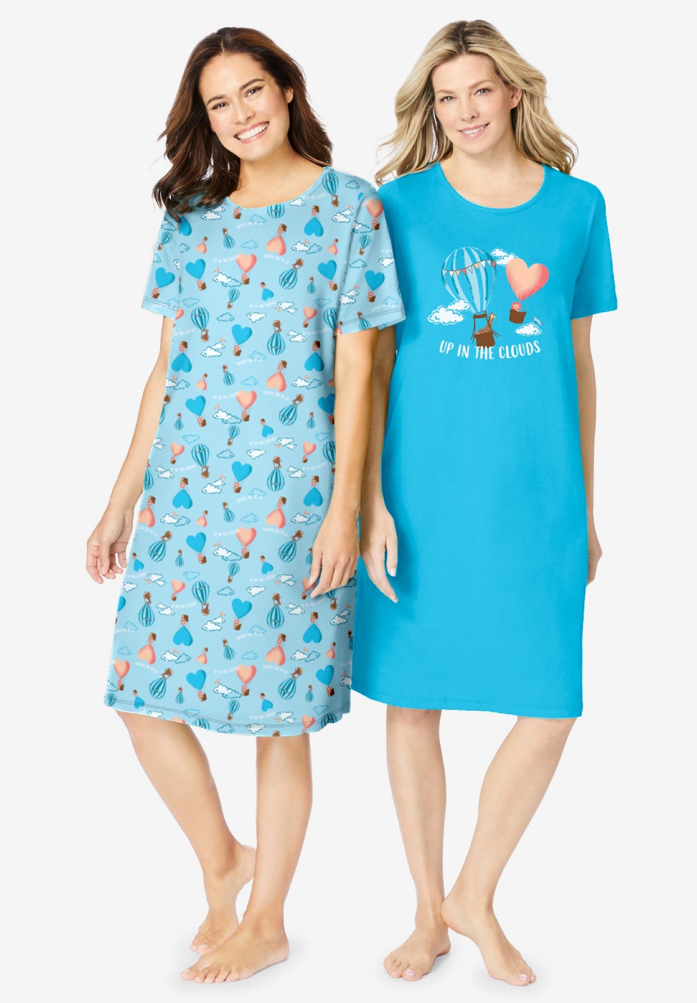 2-Pack Short-Sleeve Sleepshirt image number 0