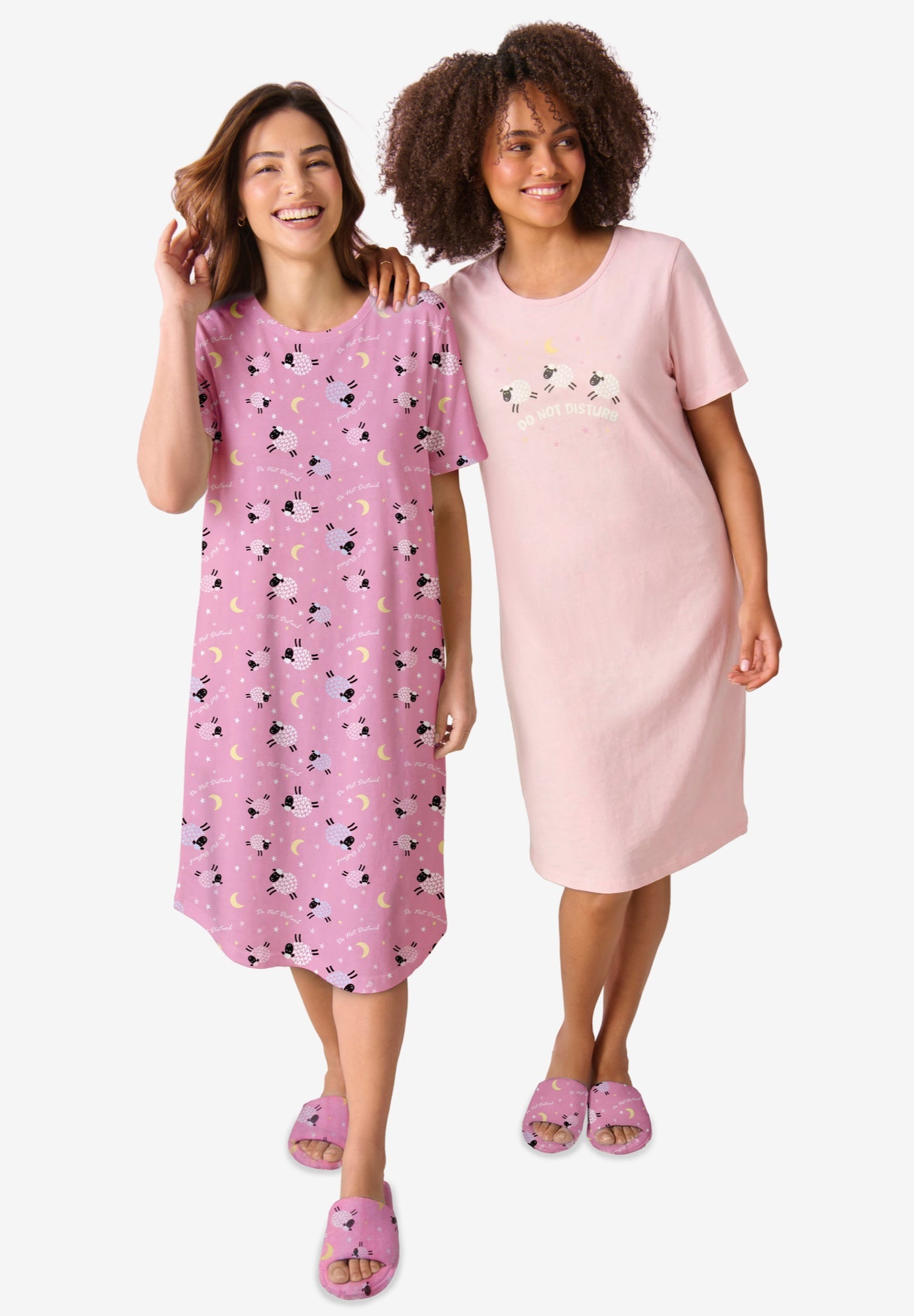 2-Pack Short-Sleeve Sleepshirt image number 0