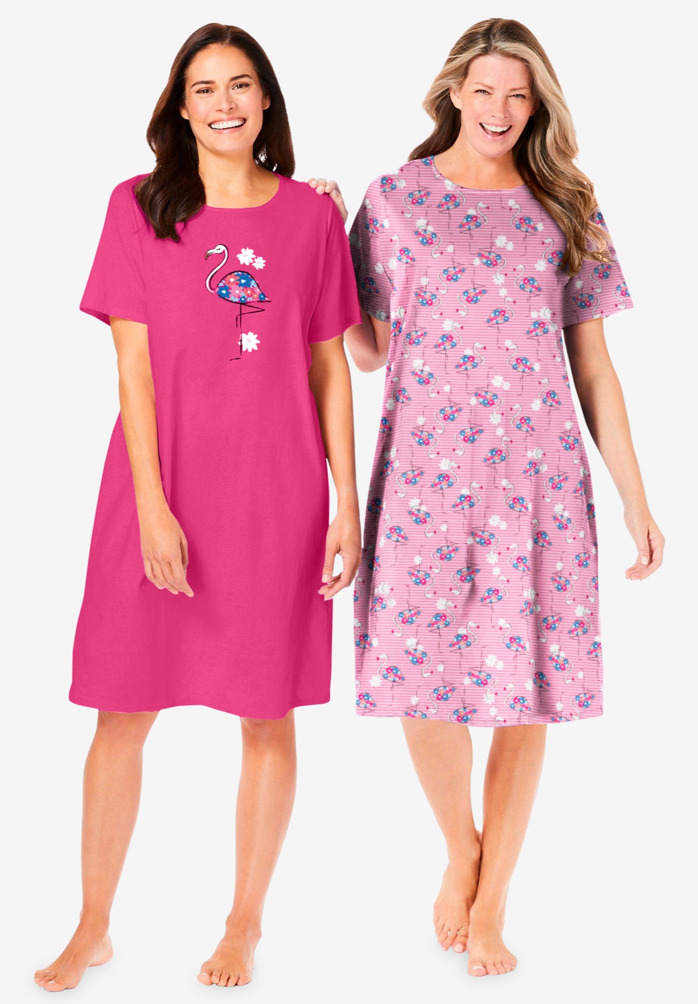 2-Pack Short-Sleeve Sleepshirt image number 0