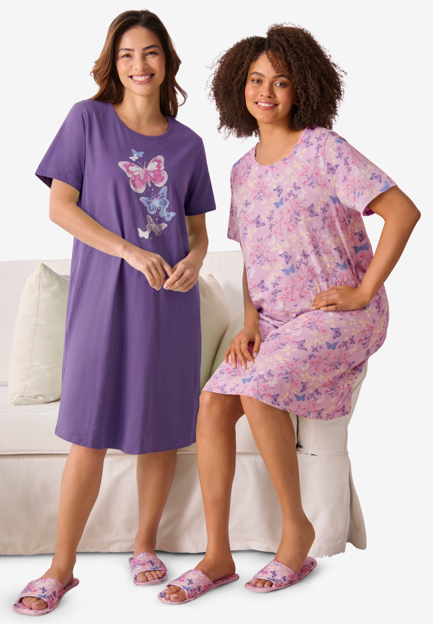 2-Pack Short-Sleeve Sleepshirt image number 0