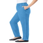 Straight-Leg All-Cotton Denim Pull-On 7-Day Elastic-Waist Jeans image number null