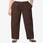 Straight-Leg All-Cotton Denim Pull-On 7-Day Elastic-Waist Jeans image number null