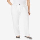 Straight-Leg All-Cotton Denim Pull-On 7-Day Elastic-Waist Jeans image number null