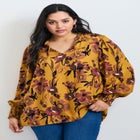 Abby Blouson Sleeve Blouse image number null