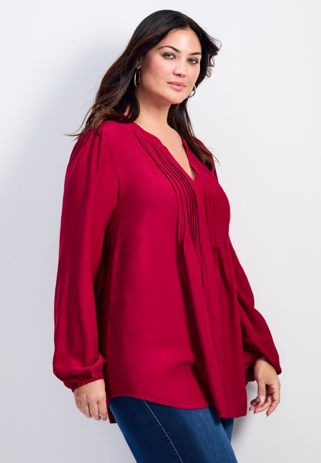 Olivia Pintuck Shirt image number 2