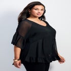 Harlow Frill Detail Blouse image number null