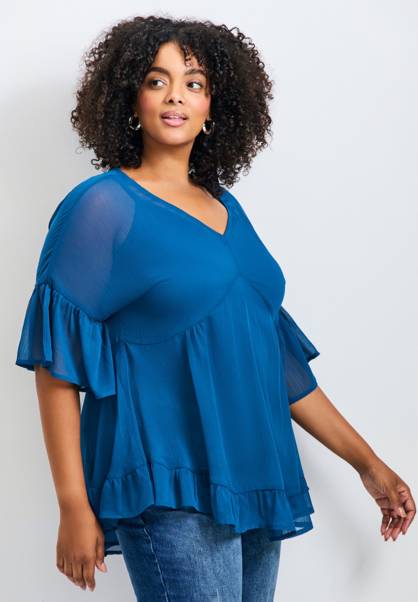 Harlow Frill Detail Blouse image number 3
