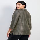 Felicia Metallic Knit Top image number 1