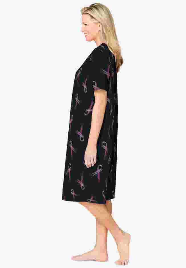 Catherines® Breast Cancer Support Sleepshirt image number 2