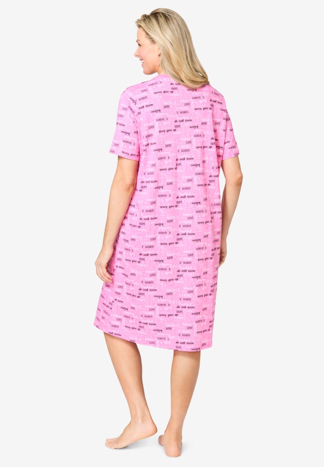 Catherines&reg; Breast Cancer Support Sleepshirt image number 1