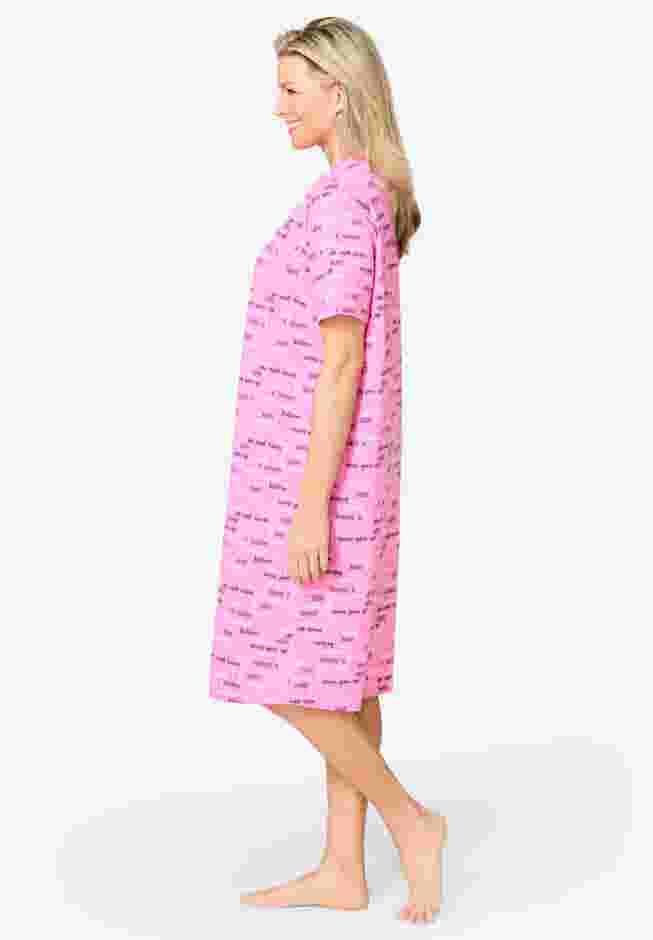 Catherines® Breast Cancer Support Sleepshirt image number 2