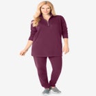 2-piece fleece sweatshirt set image number null