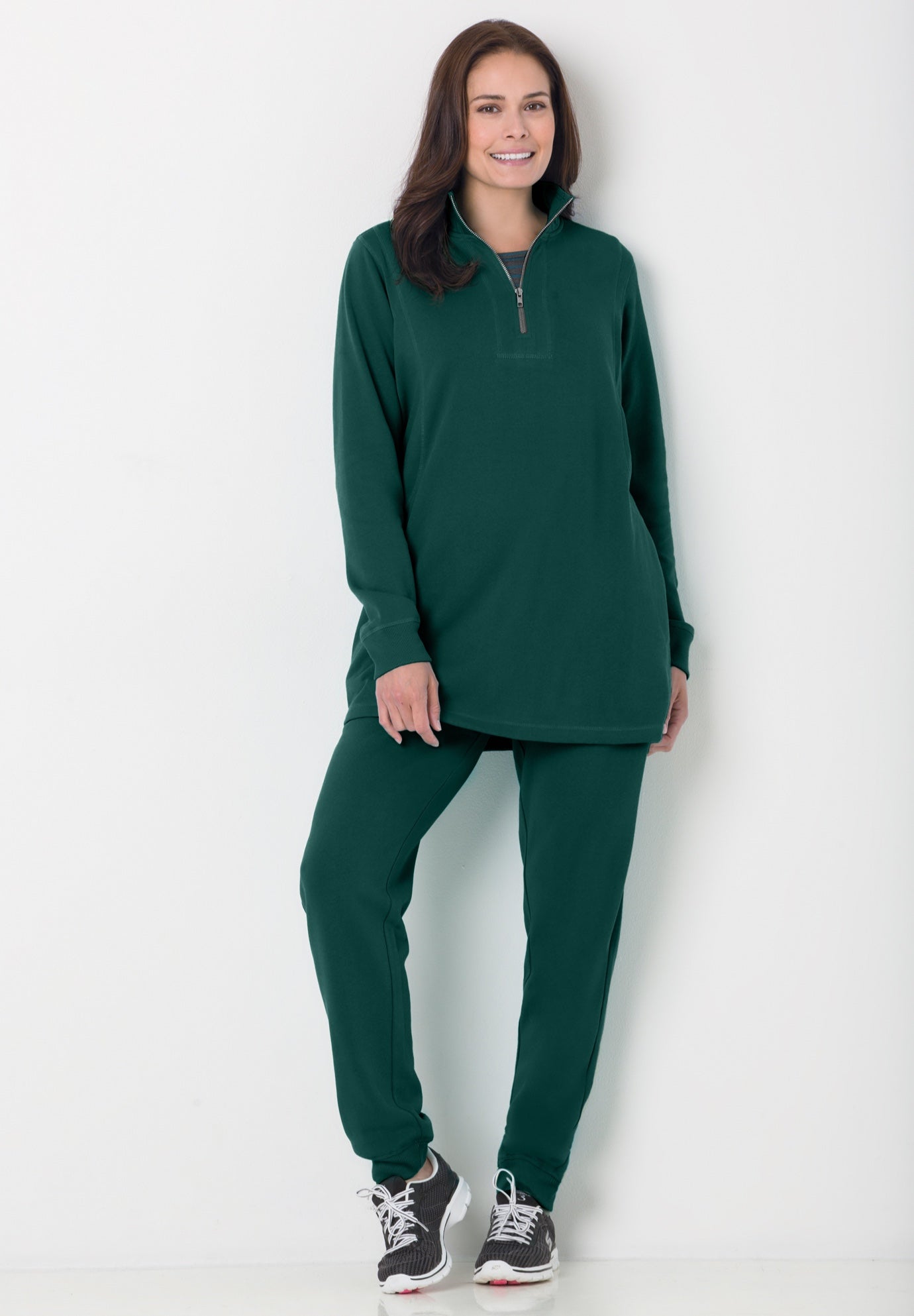 2-piece fleece sweatshirt set image number 0